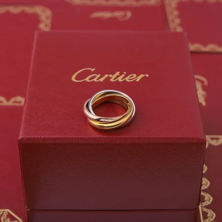 خاتم كارتير ترنتي - Cartier Trinity Size: 6